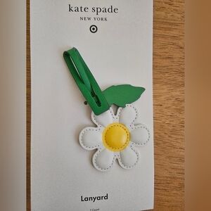 kate spade x Target Daisy Flower Bag Charm Keychain